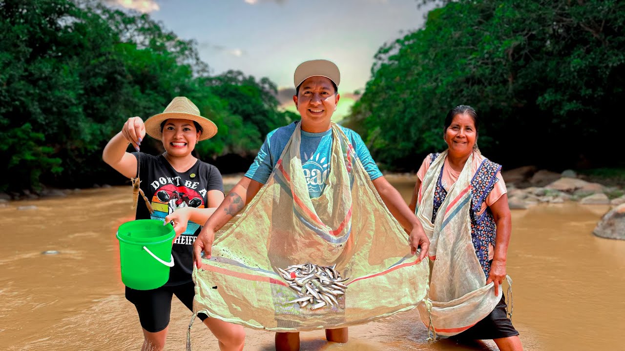 ¿Has probado los “POTES” de río? ¡Así se pescan cuando el agua está revuelta!
