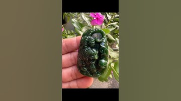 Mặt dây chuyền "anh hùng hạ sơn" ngọc bích thiên nhiên #jewelry #ngocbichthiennhien #nam0985627879