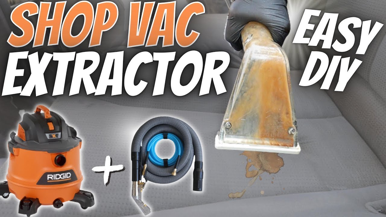 Turn Your Shop Vac Into a Carpet Extractor Quickly (Easy Way