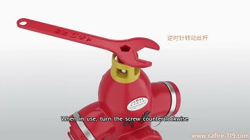 Impact-Resistant Pressure-Regulated Outdoor Fire Hydrant – Working Principle