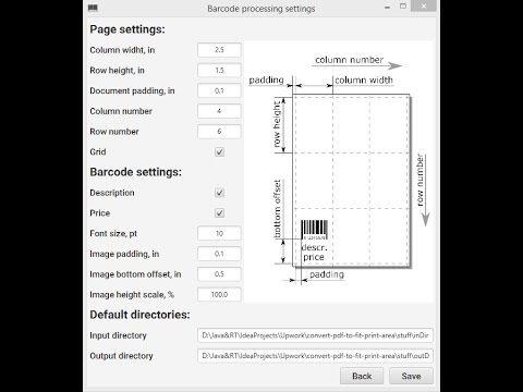 Barcode processing