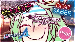 DADADADADADADADADADA in 5 different Rhythm Games