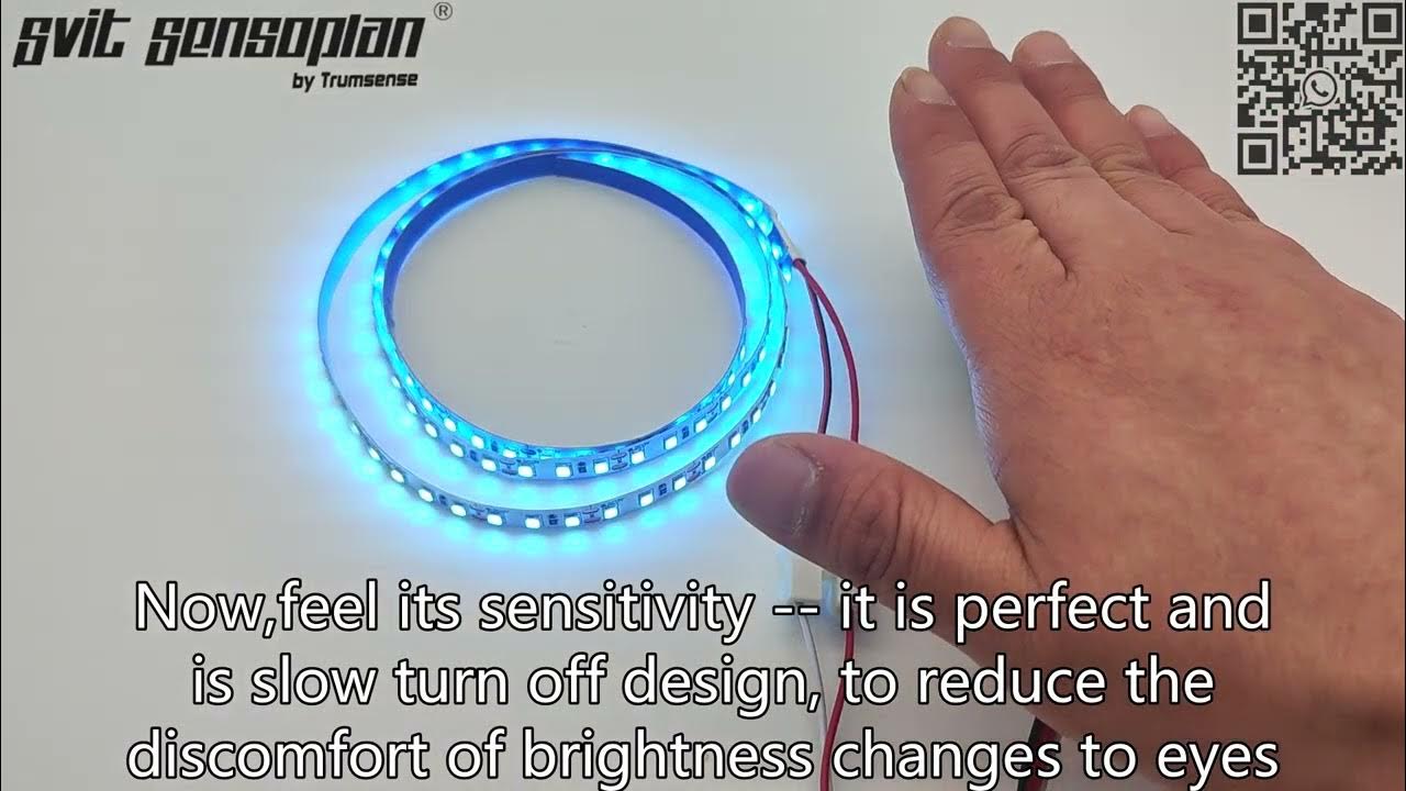 Hand Sweep Sensor Switch for Bathroom Makeup Room Trumsense WS08CR-S2 ...