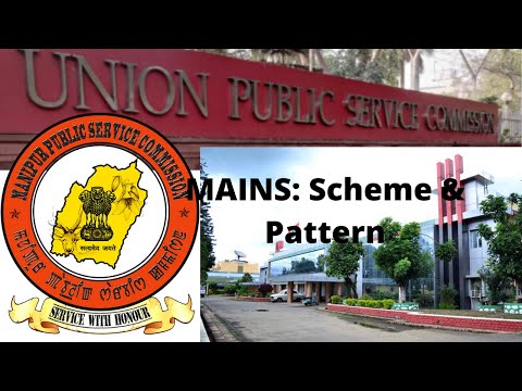 MPSC Manipur MCS || UPSC || Mains Scheme and Pattern