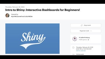 R-Ladies Freiburg (English) - Intro to Shiny: Interactive Dashboards for Beginners!