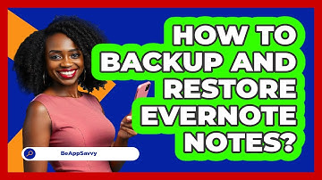 How To Backup And Restore Evernote Notes?