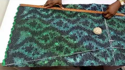 How to cut a big buttocks skirt | back skirt alteration