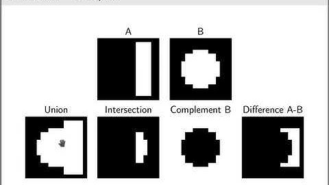 DIP 08 - Mathematical Morphology (1) - definitions and basic operators
