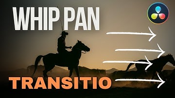 Seamless Whip Pan Transition Tutorial in Davinci Resolve