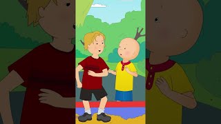 Caillou getting bullied 👊 #shorts | Caillou | Shorts for Kids | WildBrain Bites