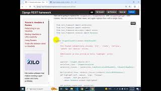 Django REST Framework | Viewsets | Creative Coders