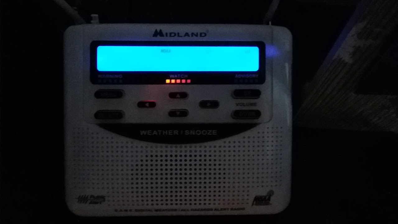 Noaa Weather Radio Tornado Watch *EAS* in Tennessee YouTube