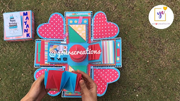 DIY || Birthday Explosion Box || By Bhumi Shah