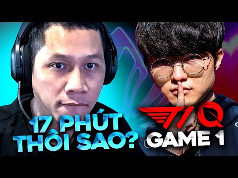 QUÁ DỄ DÀNG, CHỈ CẦN 17 PHÚT THÔI SAO | T1 vs FLY (GAME 1) MSI 2024 [03.05.2024]