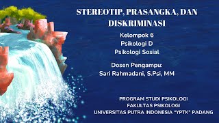 Download lagu KELOMPOK 6: STREOTIP, PRASANGKA, DISKRIMINASI