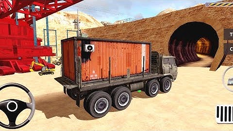 Heavy Machines & Mining Truck - Construction Site Truck Driver Android gameplay #2