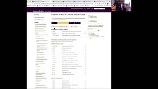 SFSU's Department of Criminal Justice Studies video that covers both major curriculum