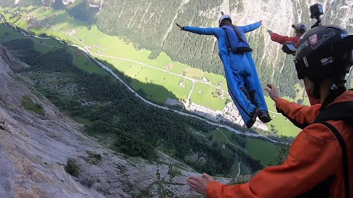 Italy +  Switzerland 2019 Wingsuit Base Jumping!