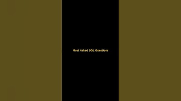 most asked SQL questions #sql #sqlserver #database #webdevelopment #btech #bca #computerscience