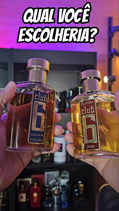 Club 6 Fever ou Club 6 exclusive? #perfumes #eudora