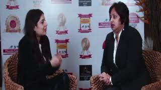 Kshama Hiremath of Trident at PharmaLeaders Meet.Indian Pathology & Diagnostic Markets  World class.