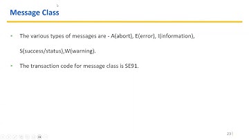SAP ABAP CLASS 19 - RADIO BUTTONS & MESSAGE CLASS.