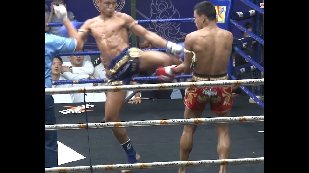 Muay Thai Fight - Seksan vs Sangmanee, Rajadamnern Stadium Bangkok - 23rd December 2015