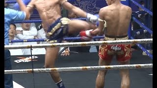 Muay Thai Fight - Seksan vs Sangmanee, Rajadamnern Stadium Bangkok - 23rd December 2015