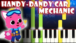Handy-Dandy Car Mechanic - Pinkfong Piano Tutorial Karaoke