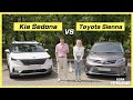 2021 Kia Sedona vs 2020 Toyota Sienna – Which one is the best minivan for you? Let’s find out!