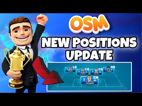 OSM 2021 | ⚡️ THE NEW POSITIONS UPDATE OF ONLINE SOCCER MANAGER IS OFFICIAL ? | HOW IS WORKING? ‼️