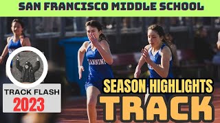 Track and Field Showdown: A.P. Giannini Middle School Season Highlights San Francisco 2023💯👍