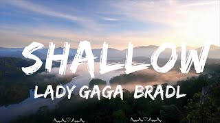 Lady Gaga, Bradley Cooper - Shallow (Lyrics)  || Sadie Music Resimi