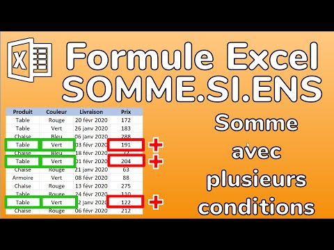 Vidéo: Qu'est-ce qui est un sumif ou un sumproduct plus rapide ?