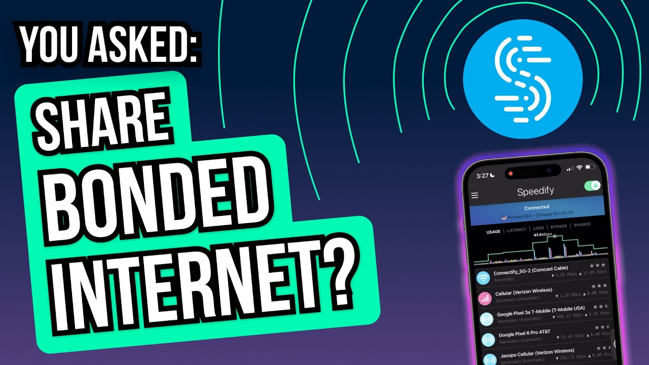 Speedify Vpn Can you use a Mobile Hotspot your bonded Speedify VPN connection on ...