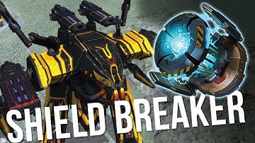War Robots - NEW Shield Breaker Module (active) Breaks Ares Shield | Test Server Gameplay
