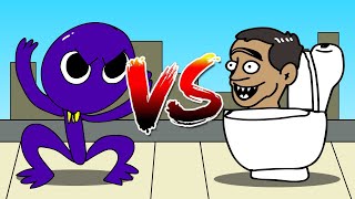 Skibidi toilet VS Rainbow Friends Chapter 2: Purple  @DaFuqBoom ​