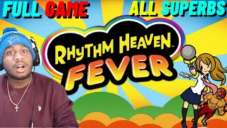 The Time I Played Rhythm Heaven Fever [FULL GAME] [ALL SUPERBS] (2020)