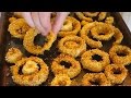 Best Onion Rings Recipe in the Oven ...healthier than fried