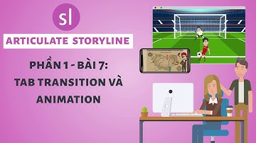 Thiết kế Elearning với Articulate Storyline || Phần 1- Bài 7 : Tab Transition & Animation