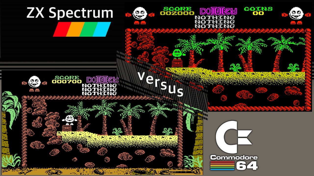 C64 vs. ZX Spectrum - 8 games from 1988 - YouTube