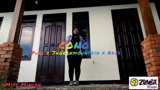 CONO - Puri x Jhorrmountain x Adje || tiktok remix|| Zumba || Fitness ||  🇮🇩