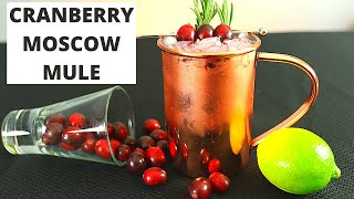 Cranberry Moscow Mule Recipe