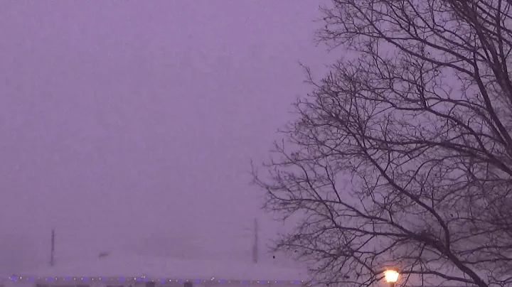 Rare Buffalo NY Thundersnow! (November 2022)