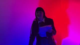 COMMUNIQUÉ FROM THE DEATH FACTORY by Audrey SZASZ at L’AGE D’⭕️R event / 4 May 2025 / Hoxton Arches