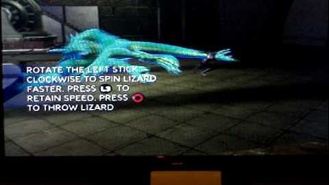 Spider-man 3 Walkthrough part 39: The Lizard (Giant Form)