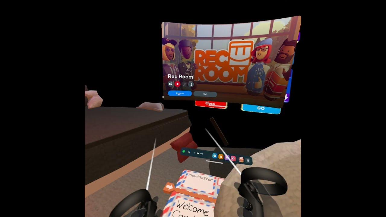 Rec Room on Quest 1 is broken YouTube
