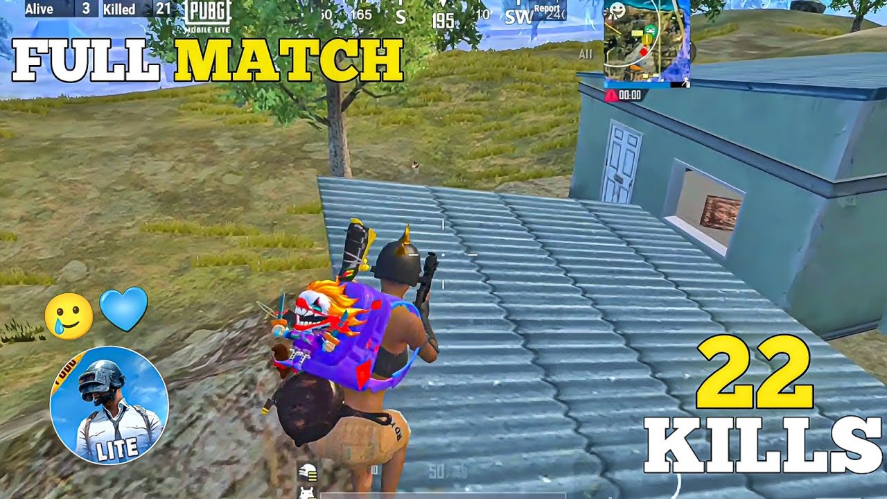22 KILLS 🥵🔥 SOLO VS SQUAD FULL GAMEPLAY- PUBG MOBILE LITE - YouTube