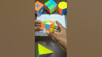 Magic trick to solve Rubik