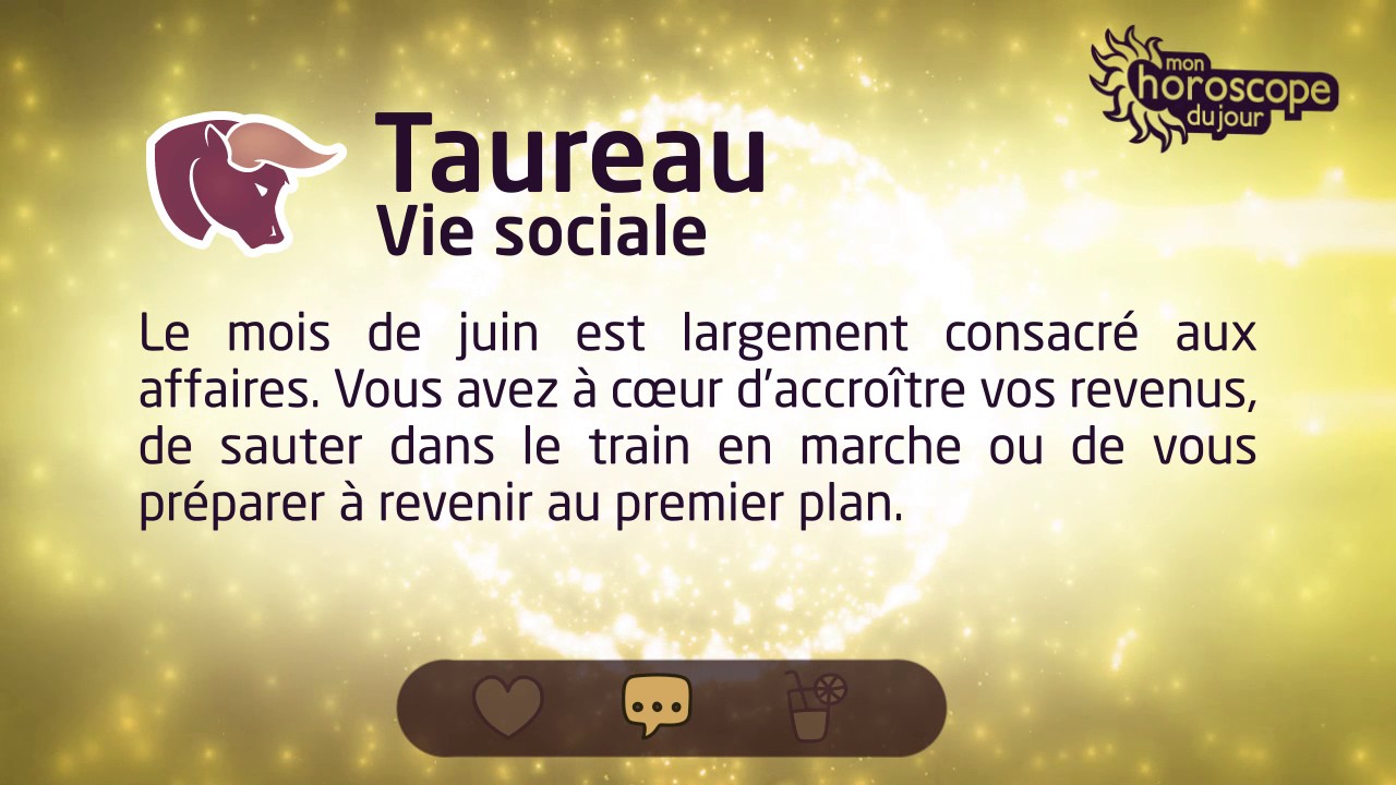 Quel est l’horoscope du jour pour les taureaux ?